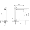 смеситель для раковины iddis sena sensb01i01