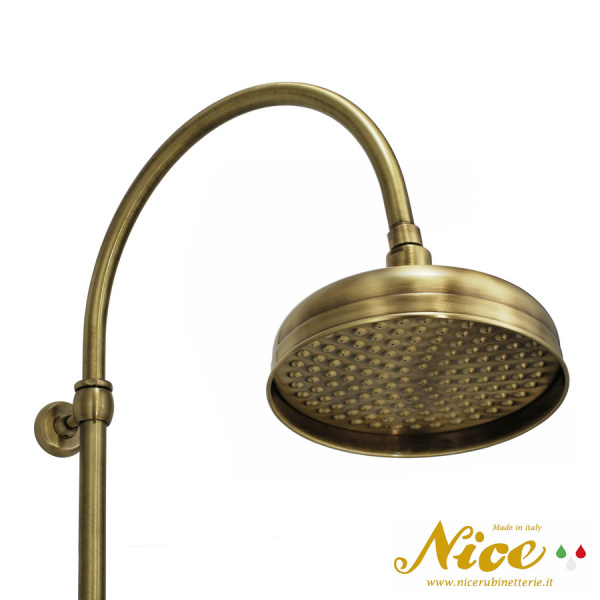 душевая стойка nice funny бронза 602b/6000-5b со смесителем