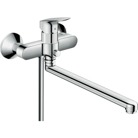смеситель для ванны hansgrohe logis 71402000 + 26275000