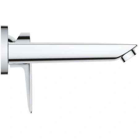 смеситель grohe bauedge new 20474001 для раковины, без донного клапана, хром