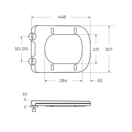 бачок для унитаза belbagno ardente-r bb02093t