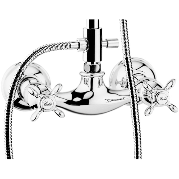 душевая система webert ottocento ot760405015 цвет хром