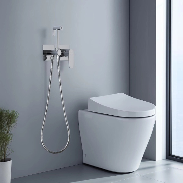 гигиенический душ со смесителем aquatek оберон aq1220cr хром