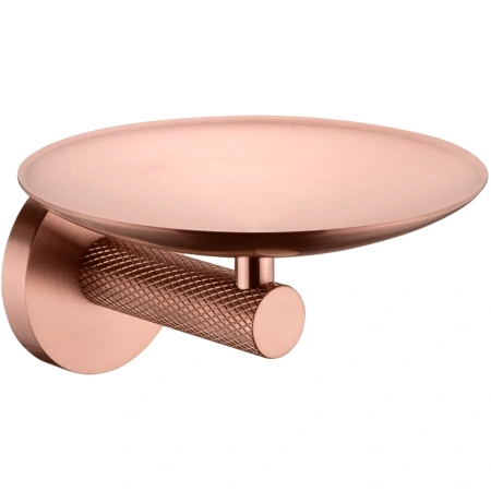 Мыльница Boheme Uno 10973-CB настенная, медь матовая