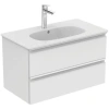 раковина накладная/полувстраиваемая ideal standard tesi 80 см t3509v1