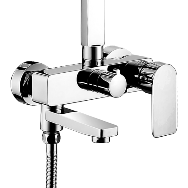 душевая система elghansa shower set 2332269-2k (set-17) цвет хром