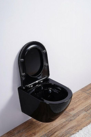 унитаз подвесной esbano azalea esupazalb черный