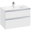 тумба белый глянец 78,5 см roca the gap a857399806