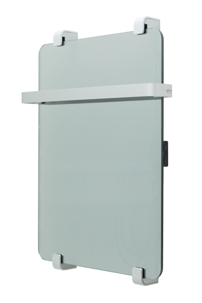 полотенцесушитель электрический allen brau 8.21000.gl infinity , зеркало 600х440мм (275616)