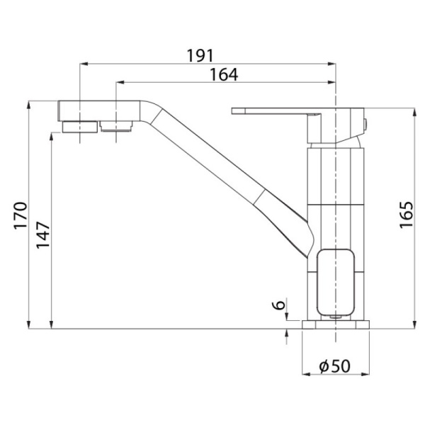 смеситель для кухни elghansa mondschein 56b2235