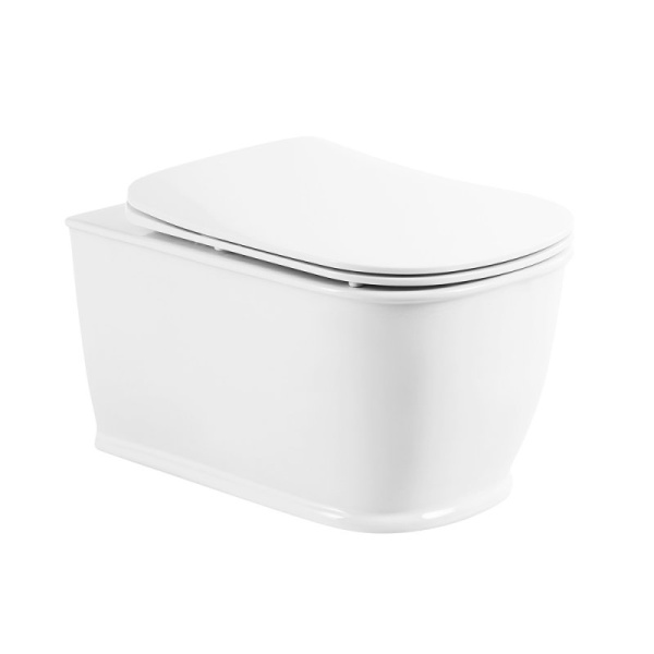 сиденье для унитаза belbagno prado bb10150sc белое с микролифтом