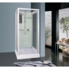 душевая кабина river moero 80x83x15 б/к 10000002981 профиль белый задняя стенка белая