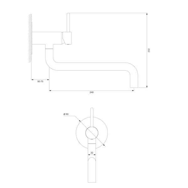 смеситель для кухни omnires y y1256bl