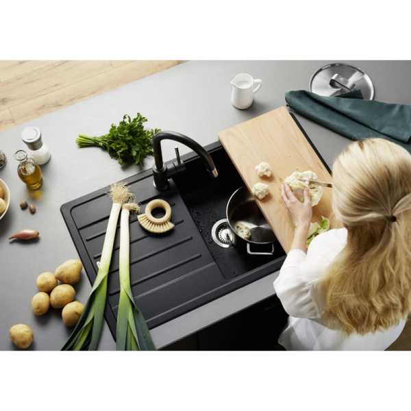 кухонная мойка blanco legra xl 6s черный 526087