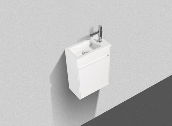 тумба под раковину belbagno pietra mini 40 pietra mini-400-1a-so-bl-l подвесная bianco lucido