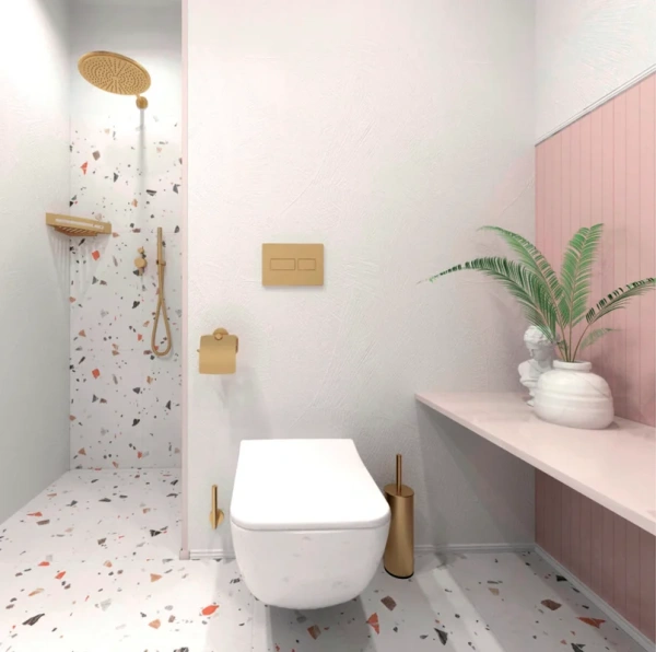 Ёршик для унитаза Bemeta Sablo 160313060 матовое золото Ёршик для унитаза Bemeta Sablo 160313060 матовое золото