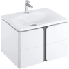 раковина ravak balance 80 xjx01280000 белая