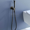 гигиенический душ со смесителем rgw shower panels sp-206b 511408206-04 черный матовый