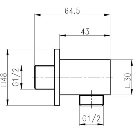 шланговое подключение cezares czr-ai-q-01 хром