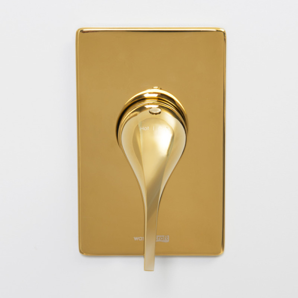 смеситель для душа, wasserkraft sauer 7151 цвет золото