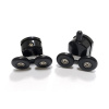 душевой уголок 180x80 см abber schwarzer diamant ag30180bh-s80b-s80b прозрачное