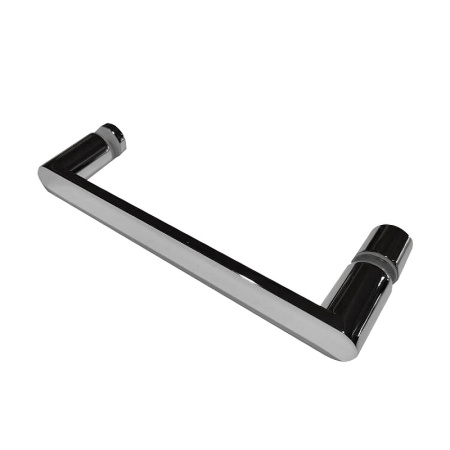 душевая дверь abber sonnenstrand 100 ag04100c профиль хром, стекло прозрачное