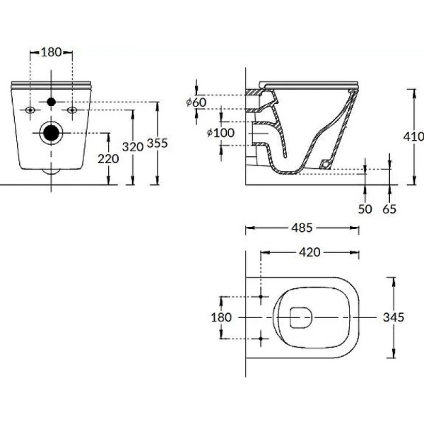 унитаз kerama marazzi cubo cu.wc.02 подвесной с сиденьем микролифт