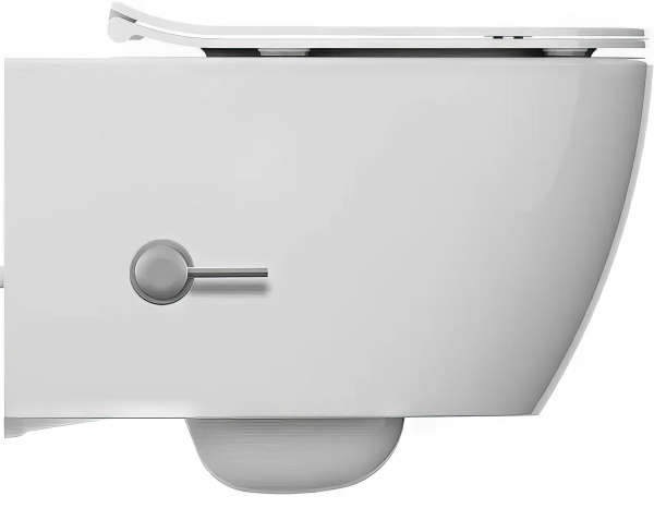 унитаз подвесной безободковый isvea sentimenti neo 10ars1015i-2l с функцией биде цвет белый матовый