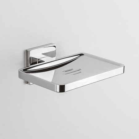 мыльница colombo design basicq b3781 хром