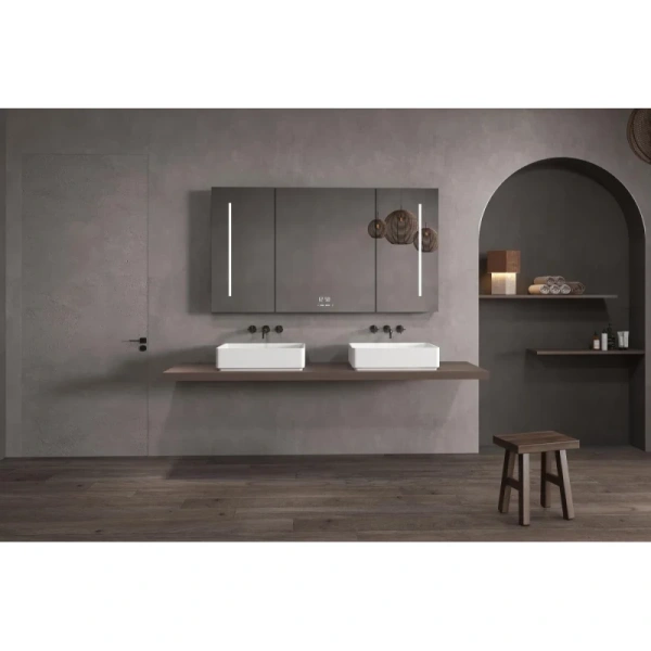 раковина-чаша abber stein as2634 55x37,5 см, накладная, белый матовый