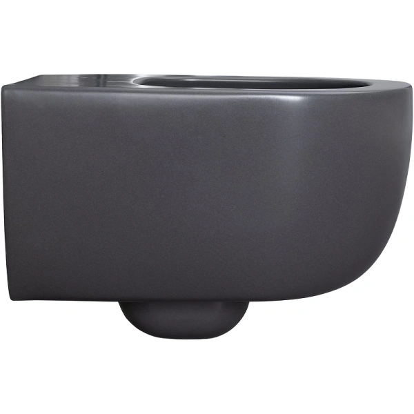 унитаз подвесной allen brau priority 2 4.31002.an без сиденья, цвет антрацит.