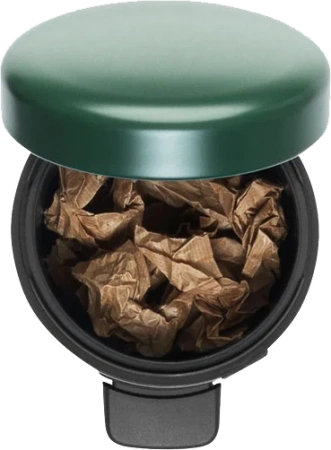 мусорное ведро brabantia newicon 304040 12 л, зеленая сосна