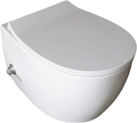 Унитаз подвесной Allen Brau Fantasy 4.11HC1.20, rimless, без сиденья, цвет белый (287728)