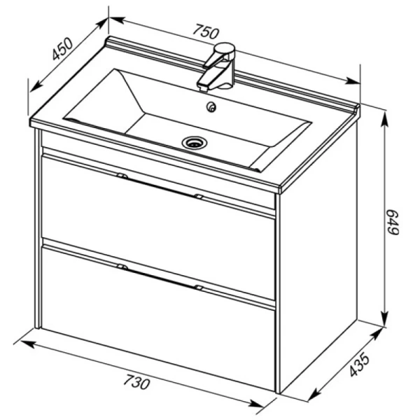 раковина полувстраиваемая aquanet atria 9075-kl 75 см раковина полувстраиваемая aquanet atria 9075-kl 75 см