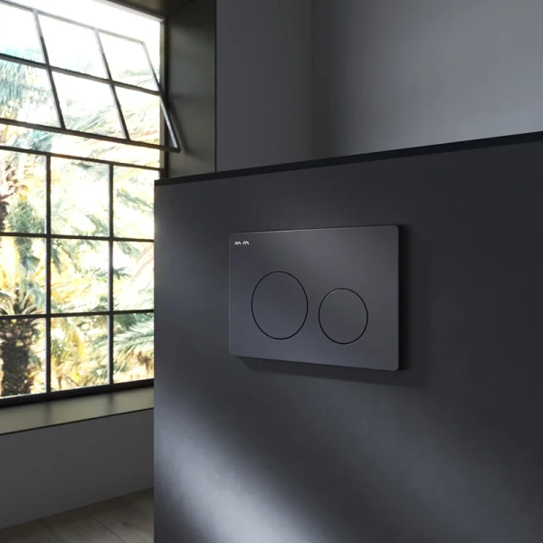 клавиша смыва для инсталляции am.pm primefit i090138, черный матовый