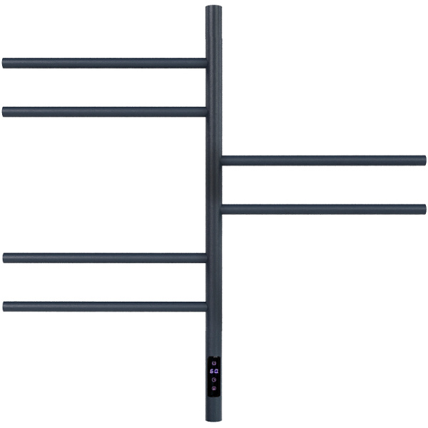 электрический полотенцесушитель vincea 43х80 vtd-1s2cge графит