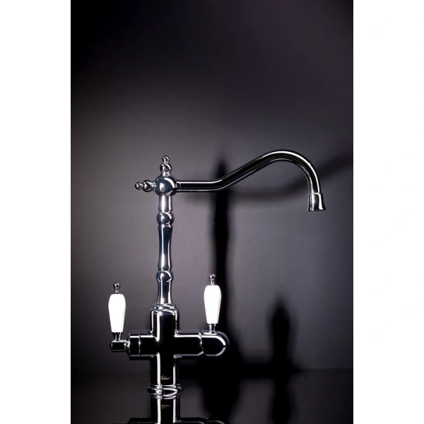 смеситель для кухни boheme tradizionale chromo 113 хром