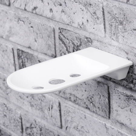 мыльница wasserkraft kammel k-8369w цвет белый матовый