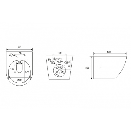 унитаз abber bequem ac1103mg подвесной,с сиденьем микролифт, цвет серый матовый
