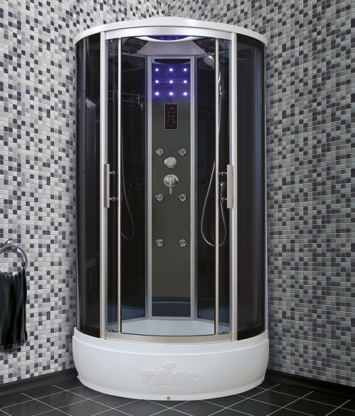 душевая кабина timo standart 80x80 t-1180 с гидромассажем
