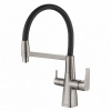 Смеситель для кухни ZorG Steel Hammer SH 818-6 SATIN