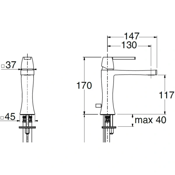 смеситель для раковины migliore opera 19053