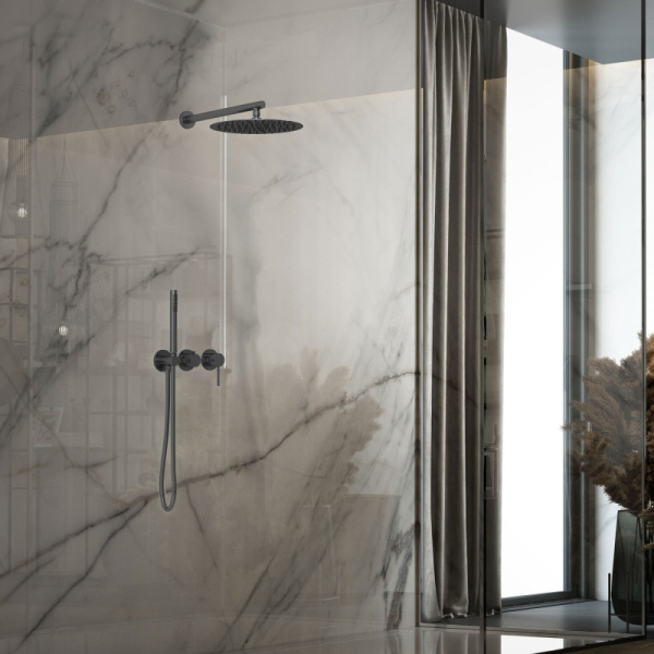 душевой комплект 300 мм vincea groove vsfw-4g01gm