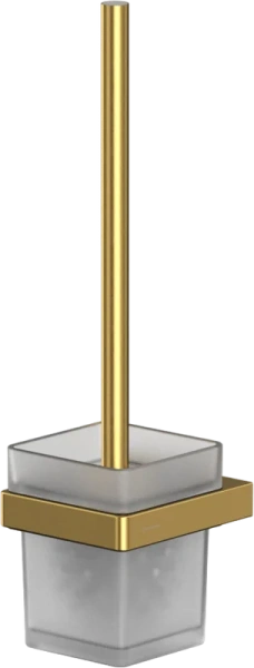 Ёршик для унитаза Whitecross Cubo CU2470GLB настенный, брашированное золото