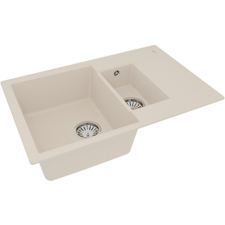 кухонная мойка lemark ramza 760 9910042 шампань