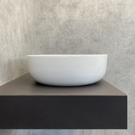 раковина накладная 60 см comforty 78326 белый