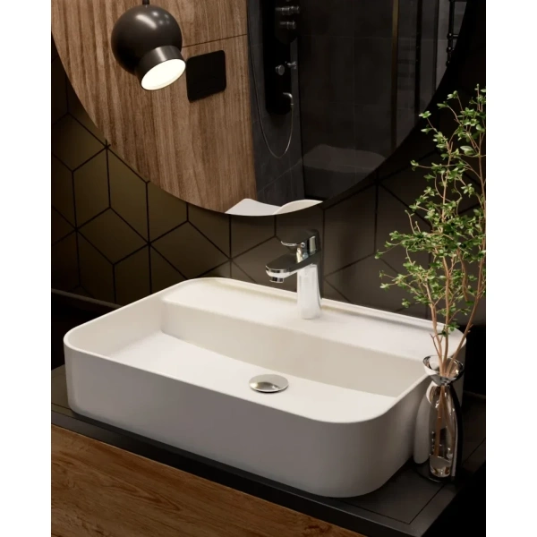 смеситель для раковины aquame prato aqmp6131 с донным клапаном, хром