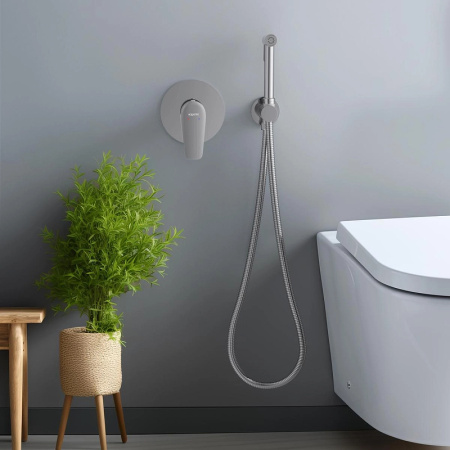 гигиенический душ со смесителем aquatek бетта aq1119cr хром