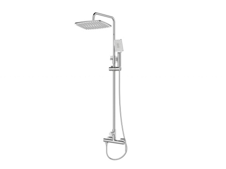 Душевая система BelBagno Acqua ACQUA-DOCM-NERO черный матовый