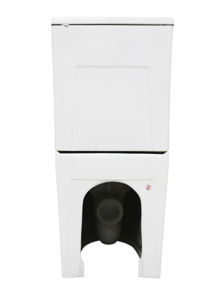 унитаз компакт azario blanco az-t003b-r напольный, безободковый, с бачком и сиденьем микролифт, 63х36х82 см, белый